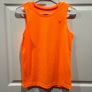 OLD NAVY Boy’s Neon Orange Summer Tank Top Shirt - size L(10-12)